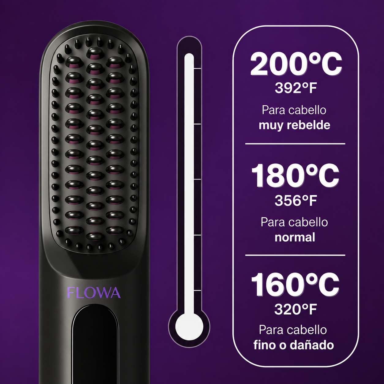 FLOWA Pro — El cepillo nº1 para pelo corto