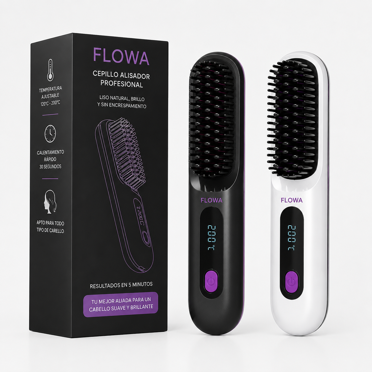 FLOWA Pro — El cepillo nº1 para pelo corto