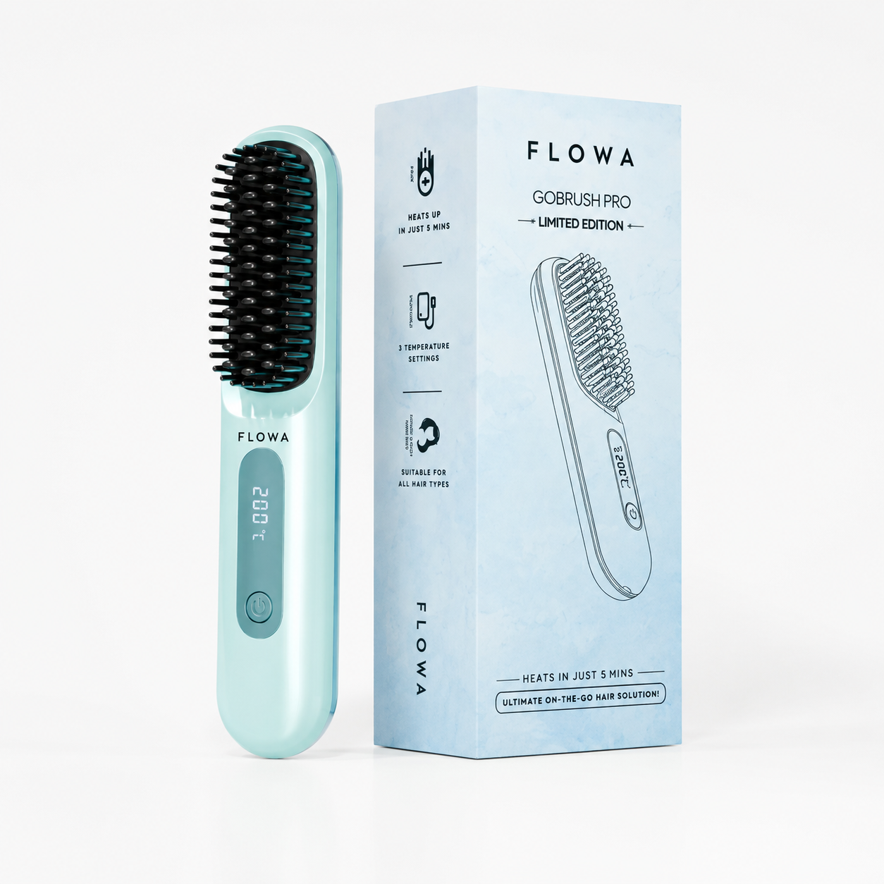 FLOWA Pro — El cepillo nº1 para pelo corto