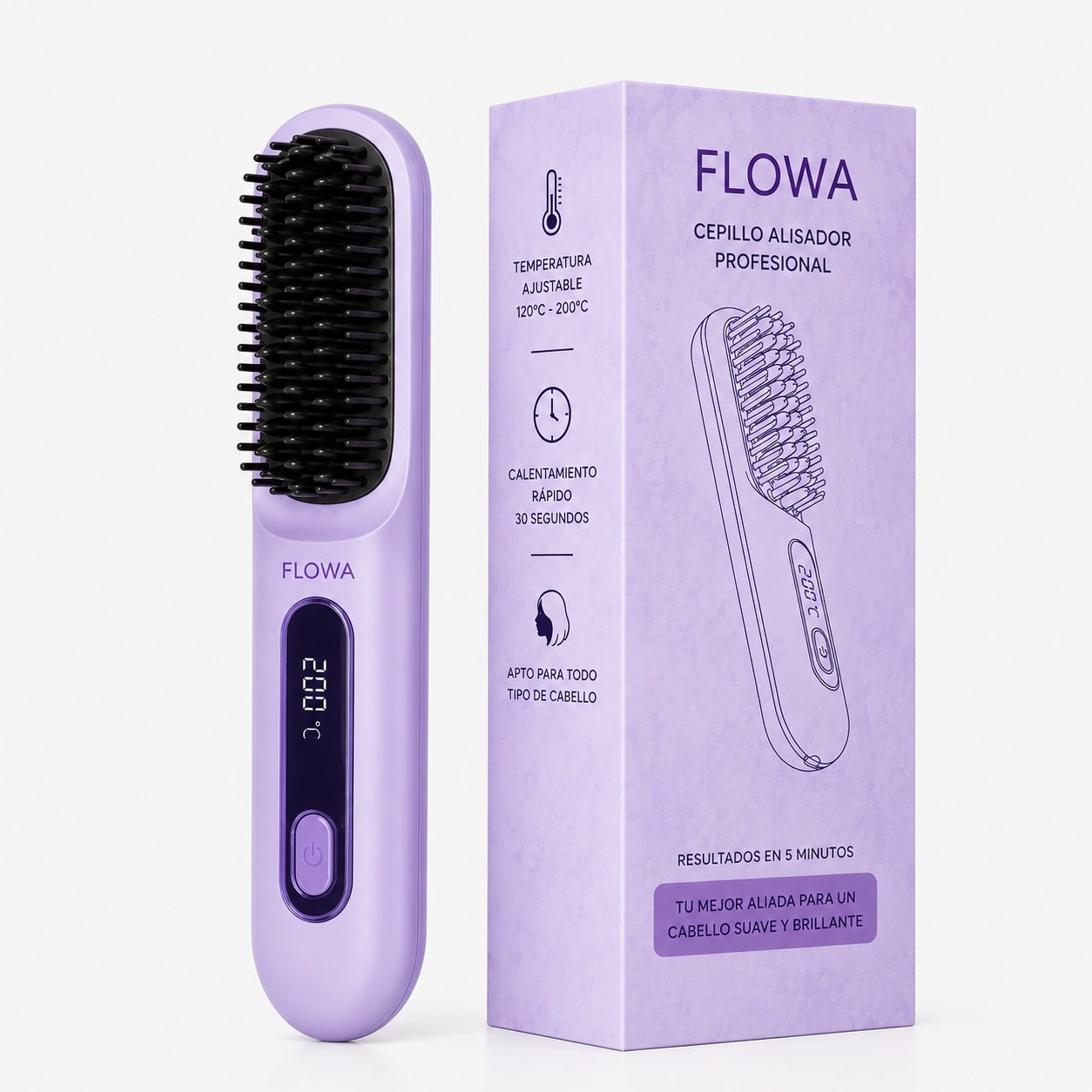 FLOWA Pro — El cepillo nº1 para pelo corto